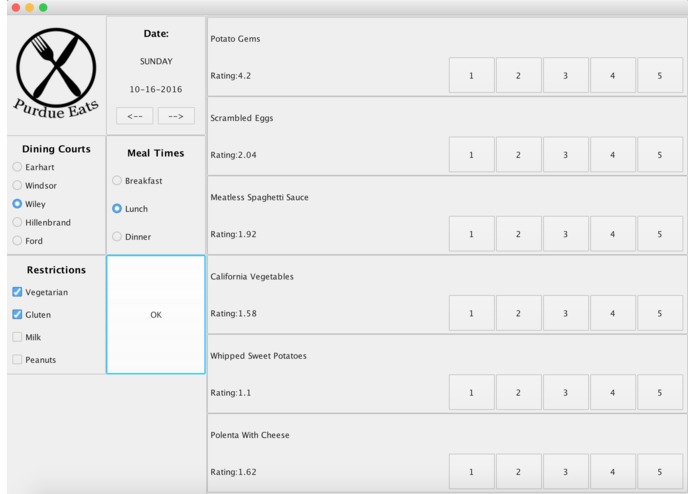 Purdue Eats – screenshot 2