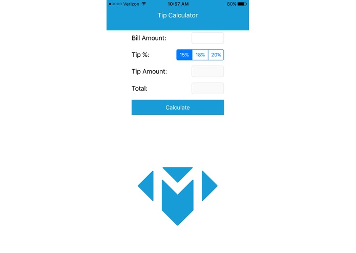 tipCalculator – screenshot 1
