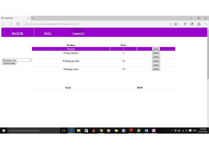 HackPR Coli – screenshot 2