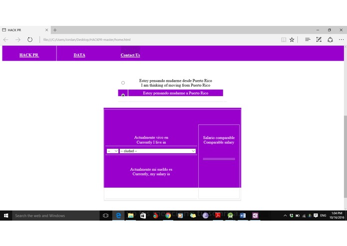 HackPR Coli – screenshot 3