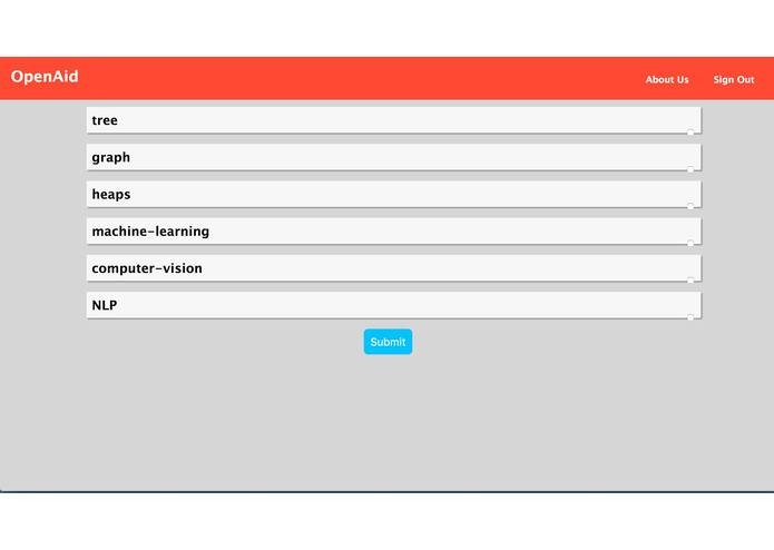 OpenAid – screenshot 4