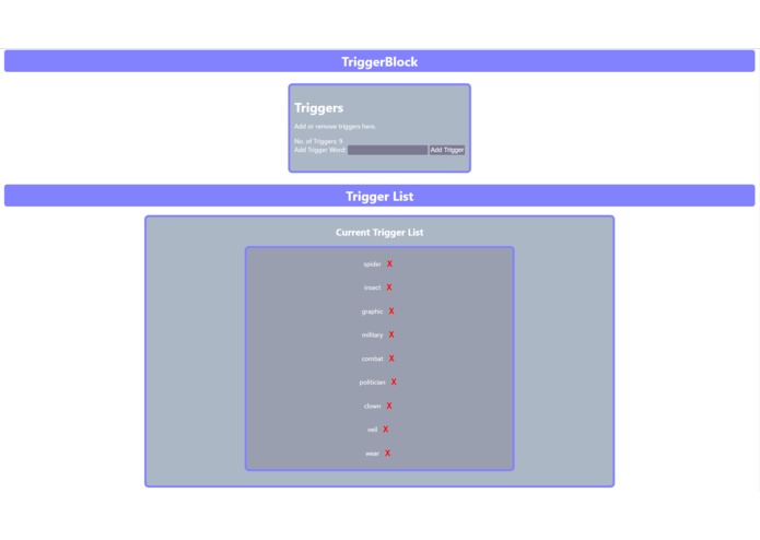TriggerBlock – screenshot 2