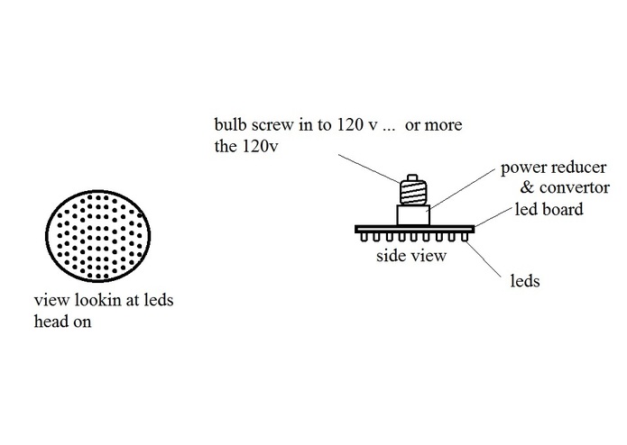 A LED bulb  120v  or higher – screenshot 1