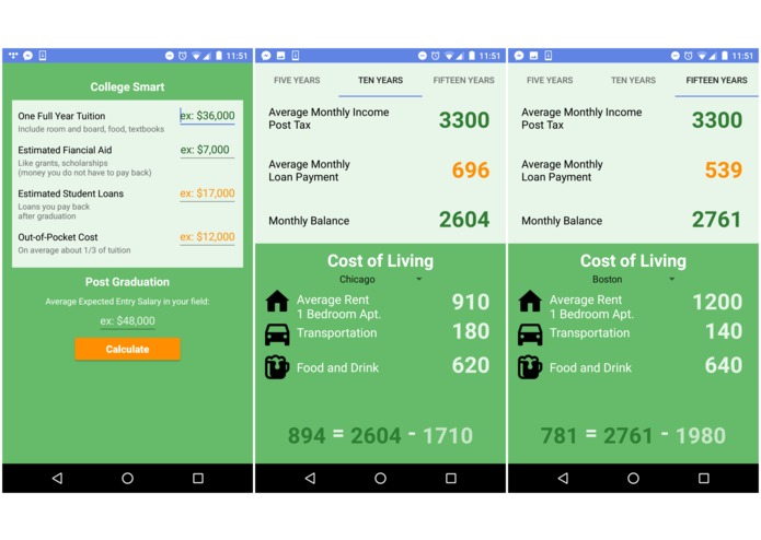 CollegeSmart – screenshot 1