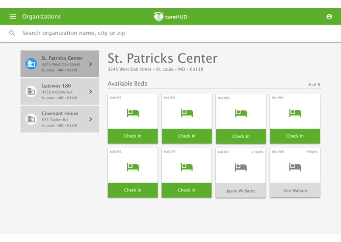 careHUD – screenshot 3
