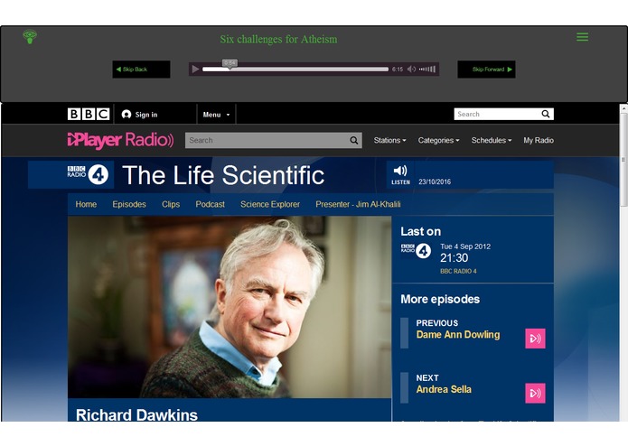 Illustrated Podcasting - Six challenges for Atheism – screenshot 1