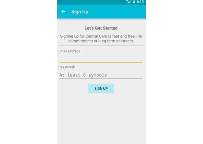Central Card – screenshot 3