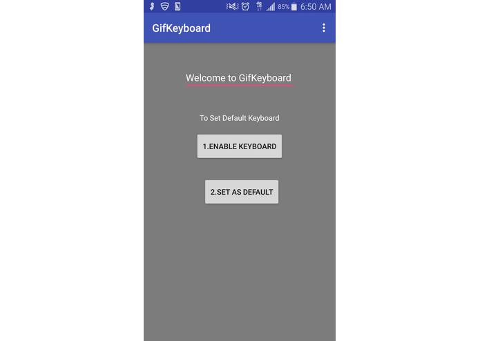 GifKeyboard – screenshot 1