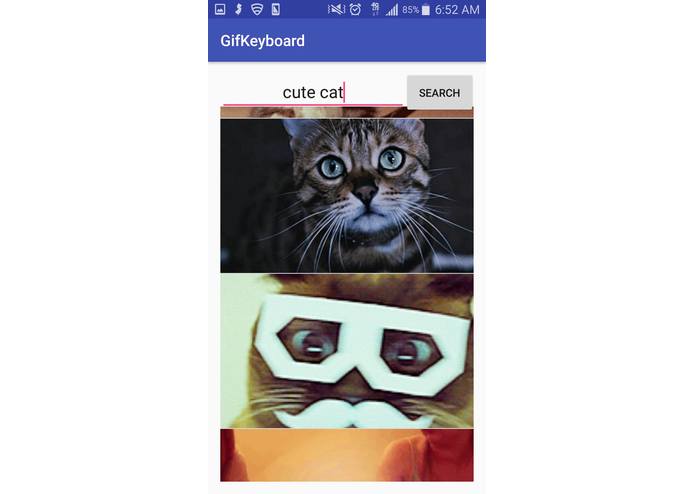 GifKeyboard – screenshot 3