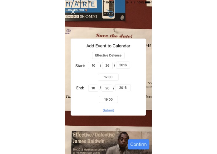 InstaCal – screenshot 3
