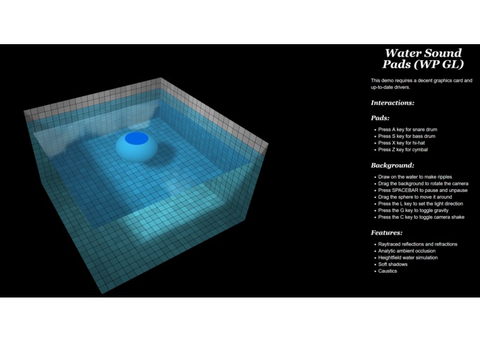 Water Sound Pad – screenshot 1