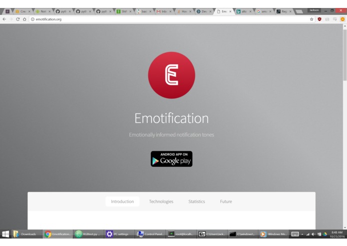Emotification – screenshot 3