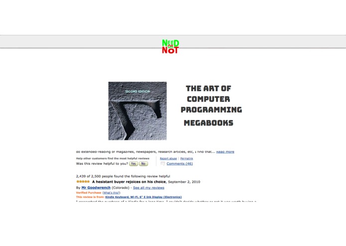 NEED? or NOT! – screenshot 5