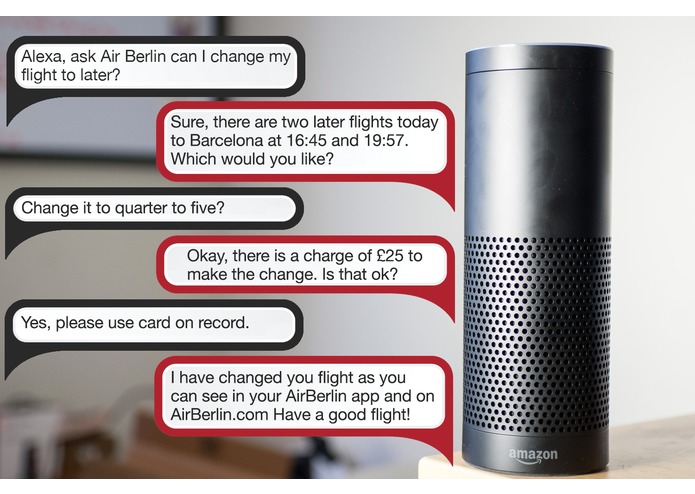 Alexa airberlin – screenshot 1