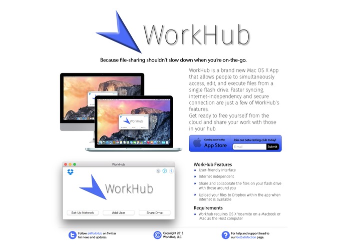 WorkHub – screenshot 1