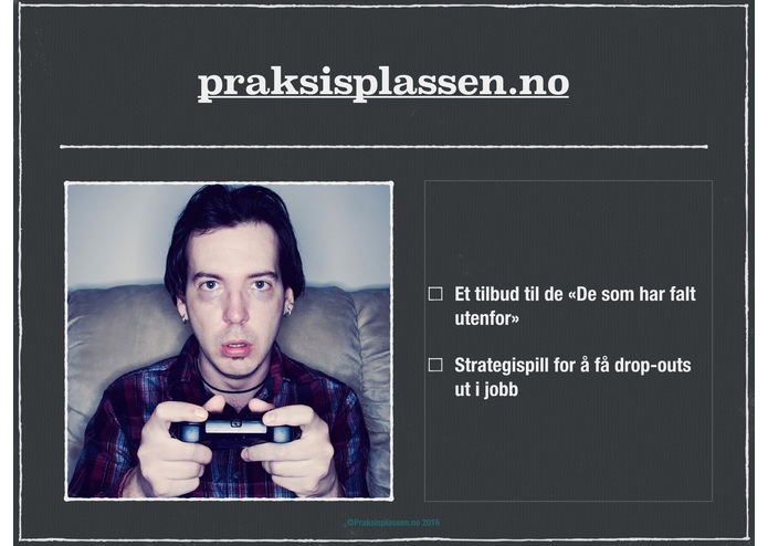 praksisplassen.no – screenshot 1