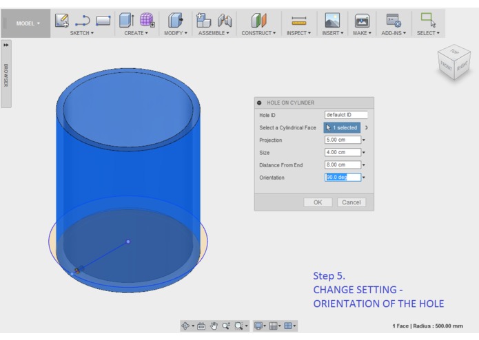 Hole On Cylinder – screenshot 5