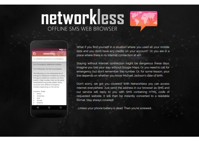 Networkless – screenshot 1