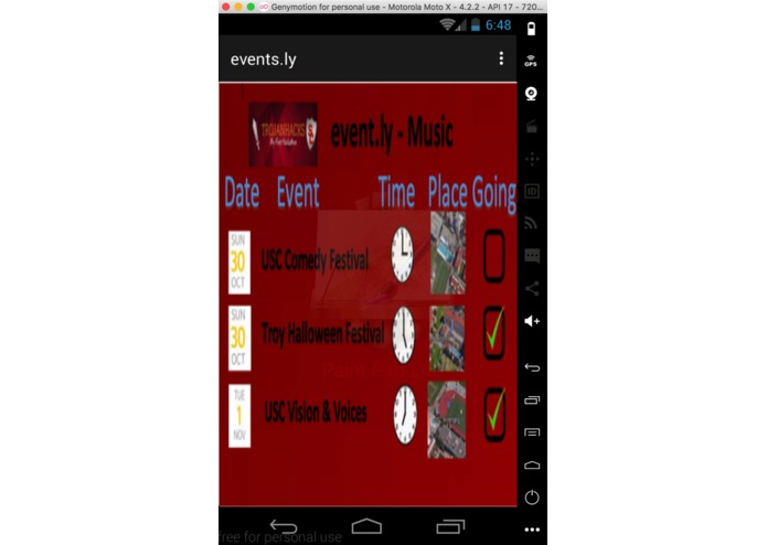 event.ly – screenshot 3