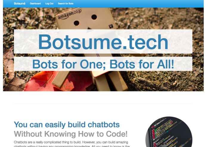 Botsume.tech – screenshot 1