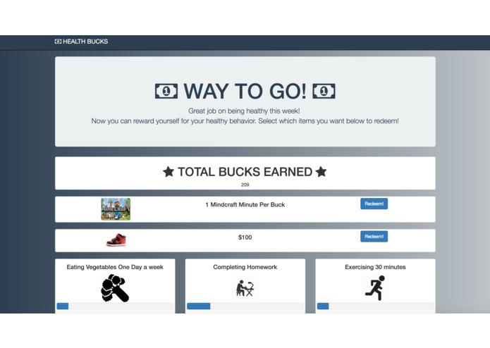 Health Bucks – screenshot 3