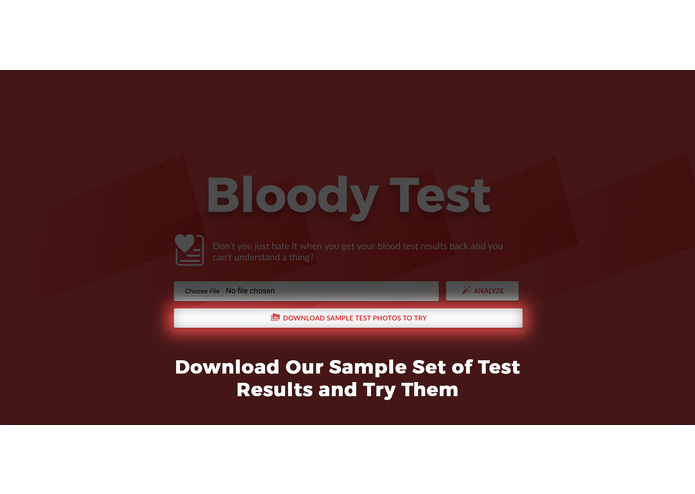 Bloody Test – screenshot 1