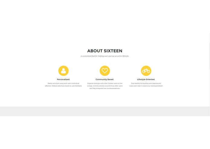 Sixteen – screenshot 2