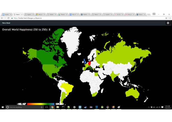 News Mood – screenshot 2