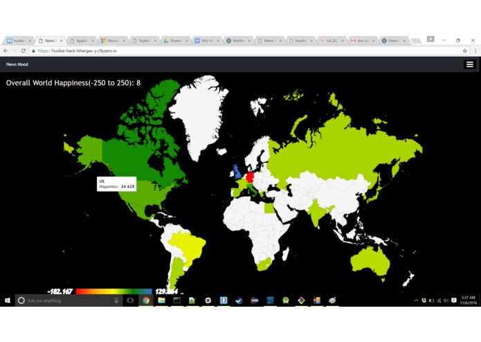 News Mood – screenshot 3