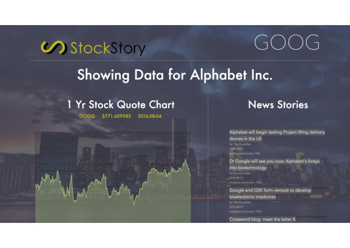 StockStory – screenshot 1
