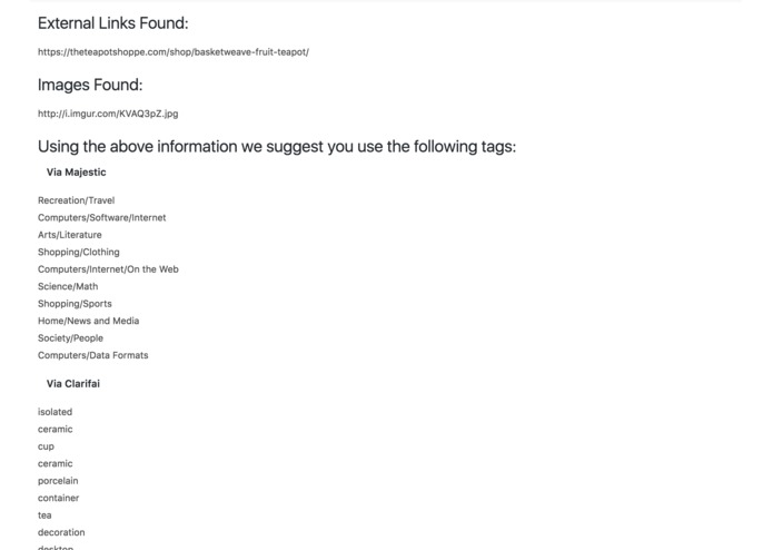 Ceremonious SEO – screenshot 1