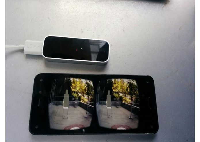 Drone Augmented Reality with Leap Controls – screenshot 7