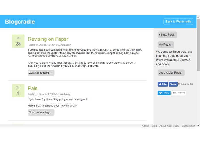 Wordcradle Updates – screenshot 2