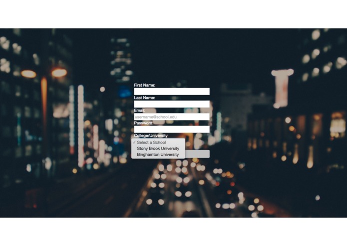 College Ride Share – screenshot 3