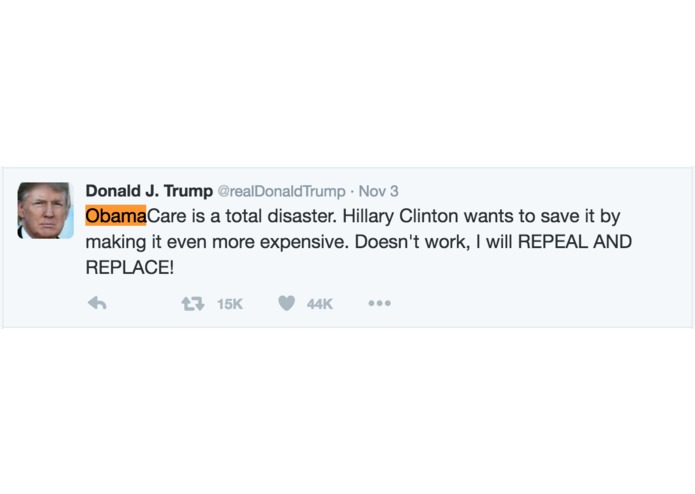 HackAI: Is this tweet from Donald Trump or not? – screenshot 1