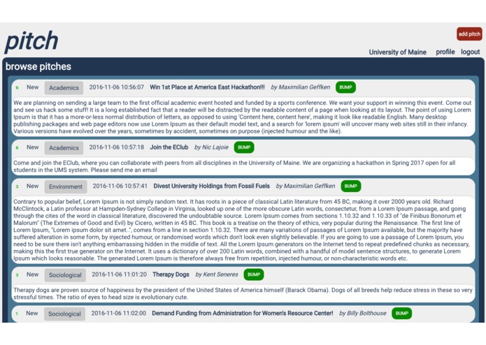 Pitch – screenshot 2