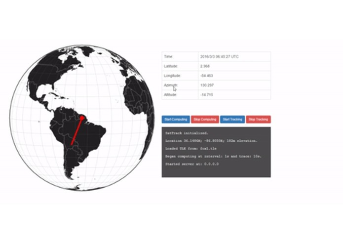 SatTrack – screenshot 1