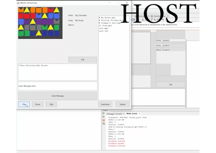 MuZe-Streaming – screenshot 1