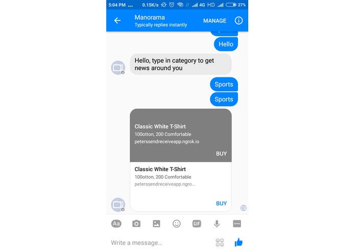 MoBot – screenshot 1