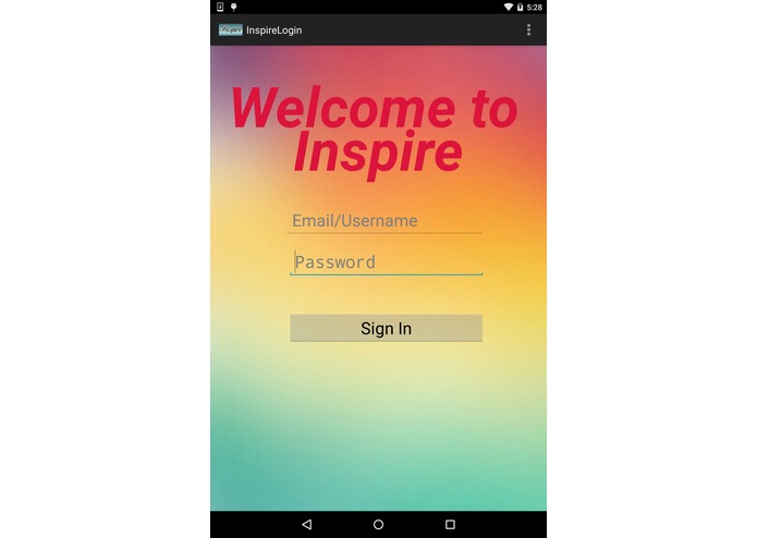 Inspire – screenshot 1