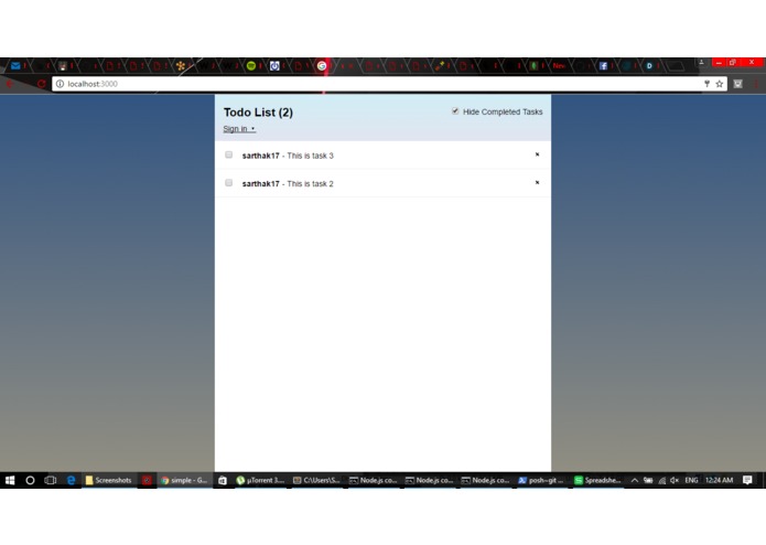 todo-list – screenshot 4