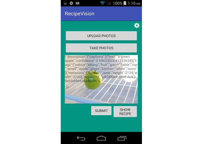 RecipeVision – screenshot 4