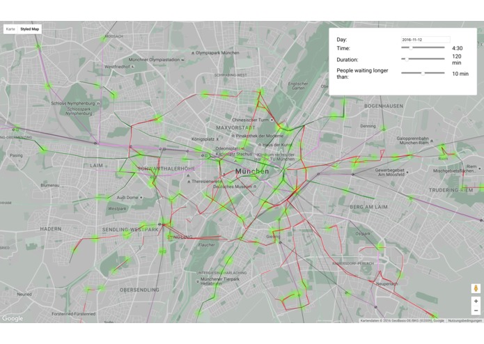 Public Transport Analytics – screenshot 1