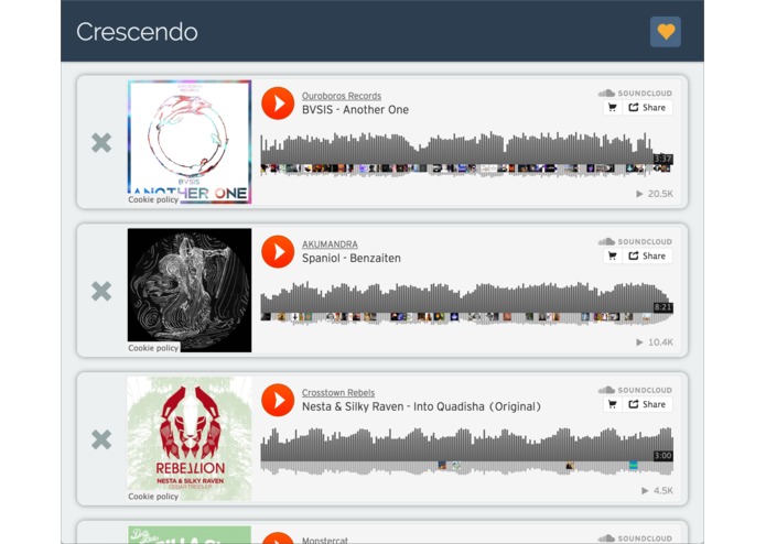 Crescendo – screenshot 2