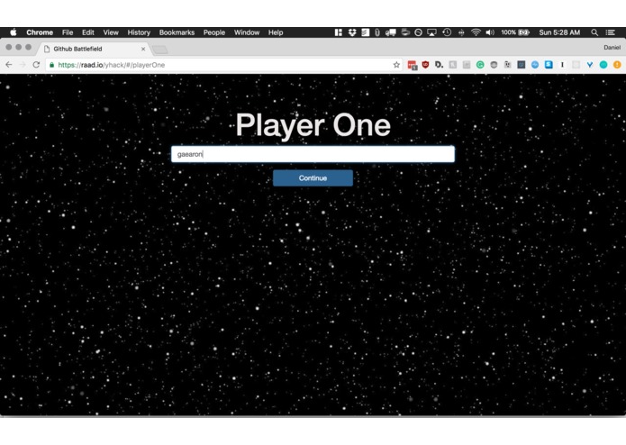 Github Battlefield – screenshot 2