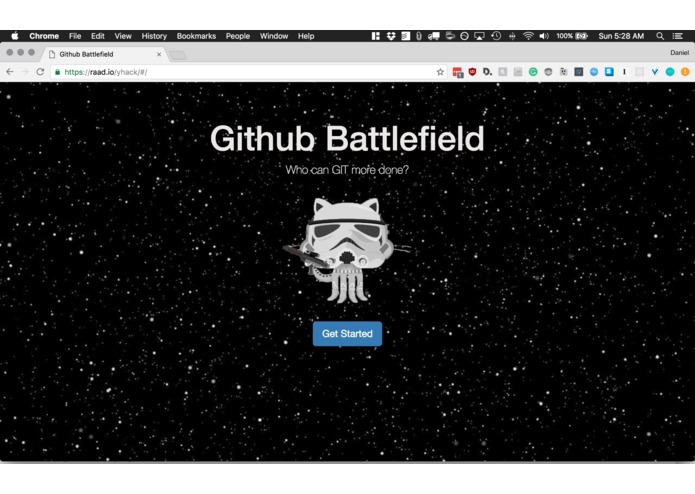 Github Battlefield – screenshot 1