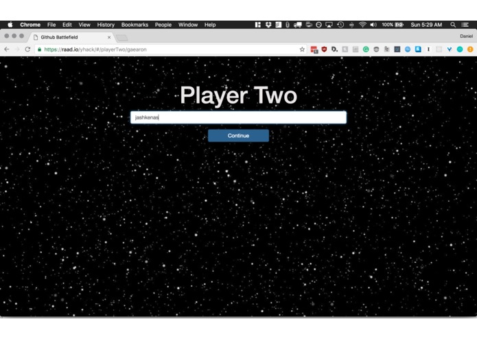 Github Battlefield – screenshot 3