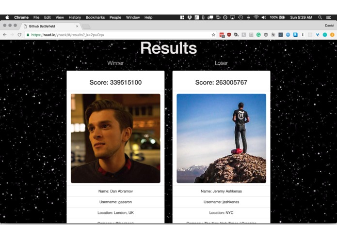 Github Battlefield – screenshot 4