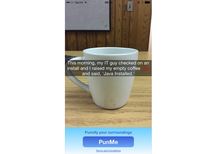 PunMe – screenshot 1