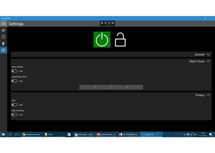 Smart Alarm – screenshot 2